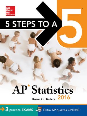 cover image of 5 Steps to a 5 AP Statistics 2016